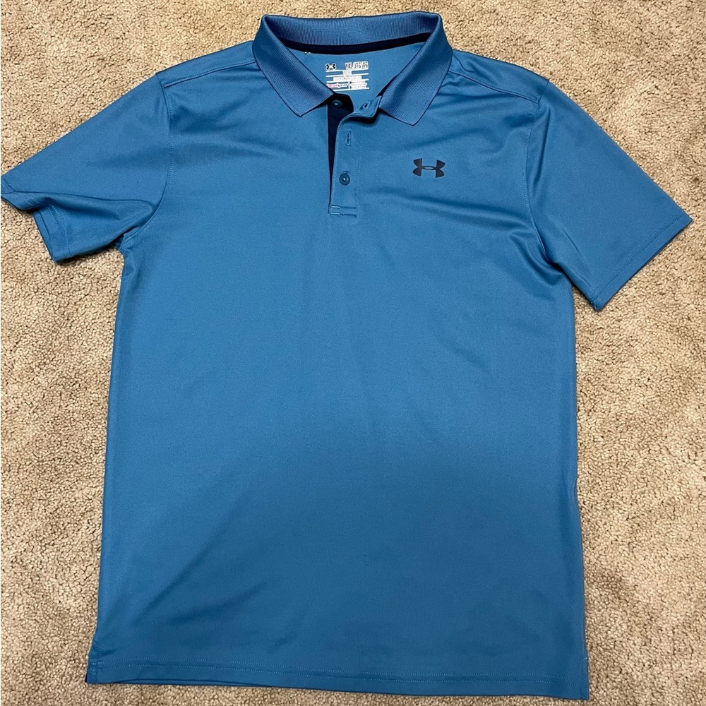 Under Armour Dry Fit Golf Shirt Youth XL